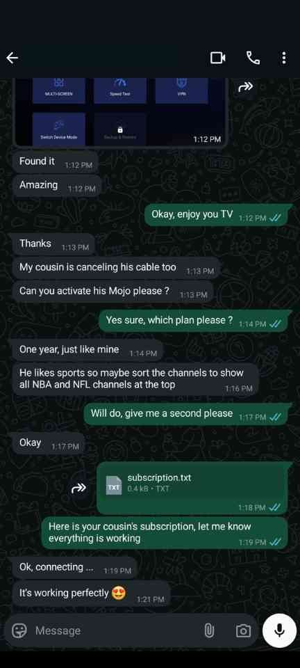 WhatsApp message 1